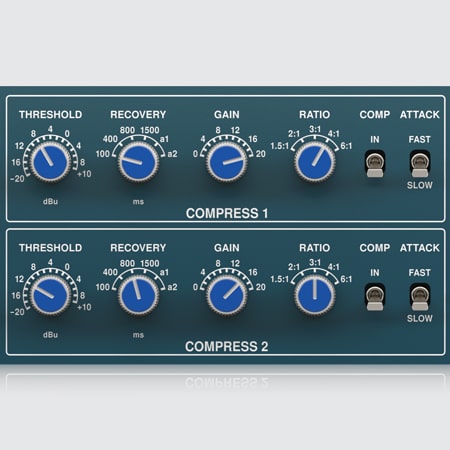 Behringer 369 2-channel Rackmounted Stereo Compressor
